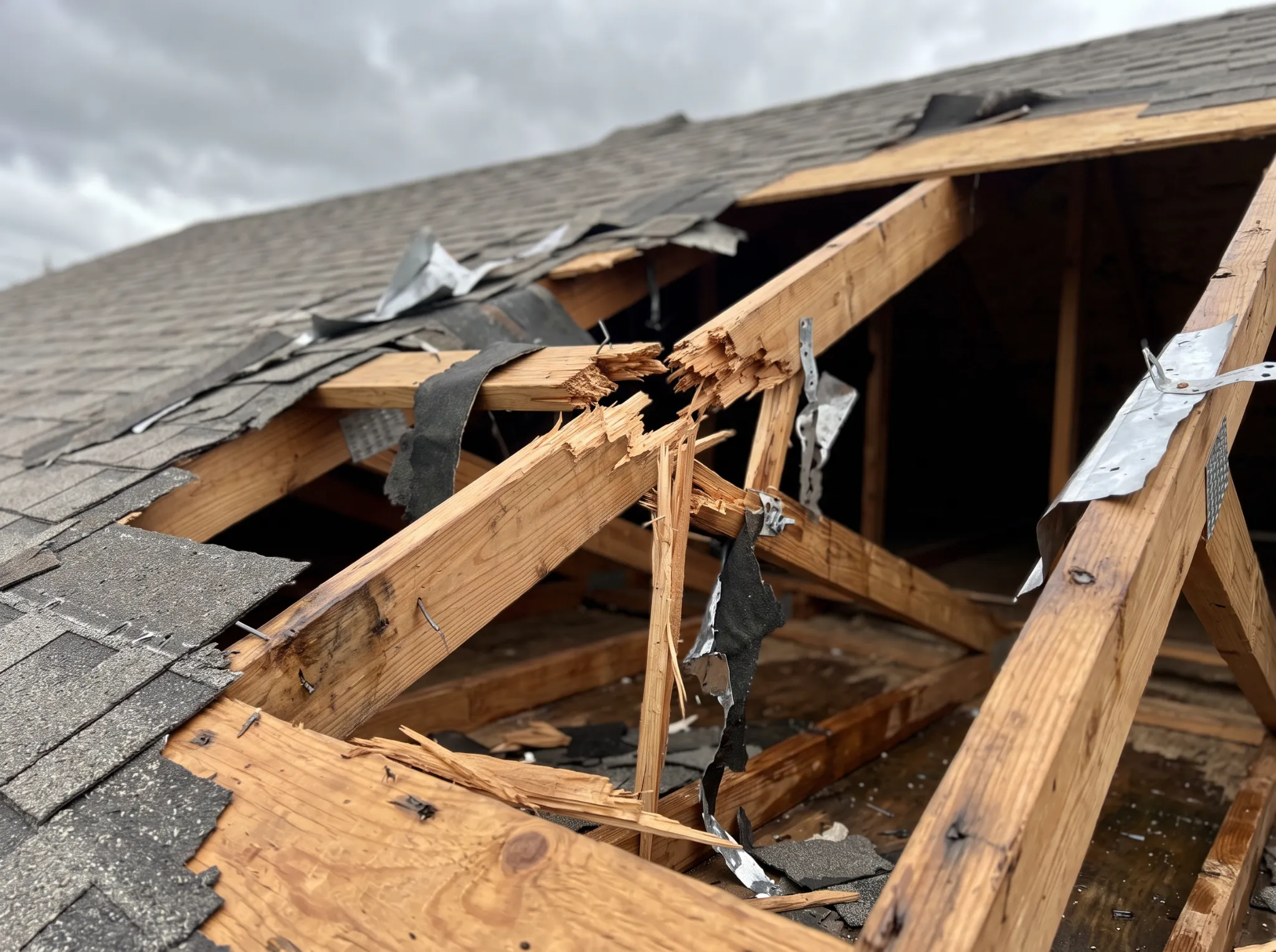 Storm and hurricane damage claim